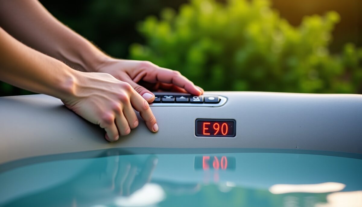 Guide pratique : Dépannage facile du code erreur E90 sur spa Intex à domicile