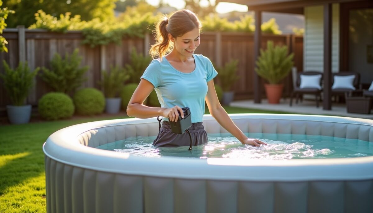 Guide pratique pour gonfler facilement votre spa Lay-Z-Spa rempli d'eau sans tracas