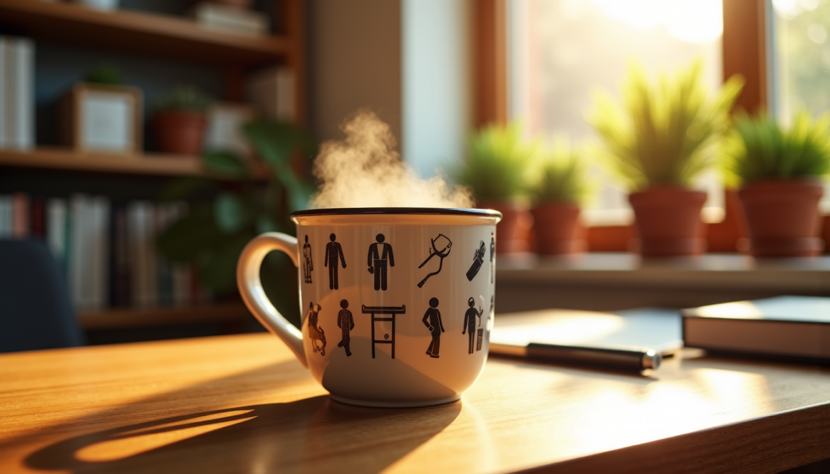 Mug personnalisé métier : profils destinataires compatibles